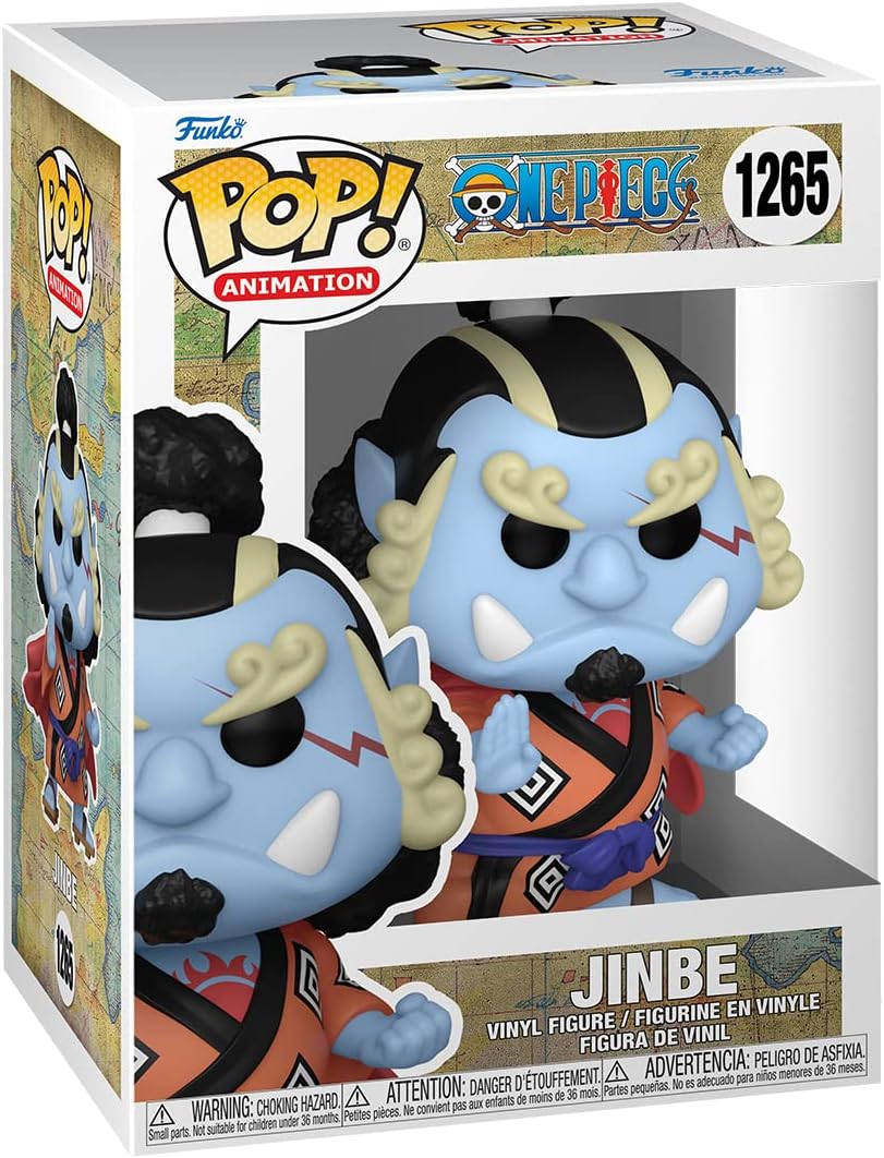 Funko Pop! Animation: One Piece - Jinbe with Chase (Styles May Vary