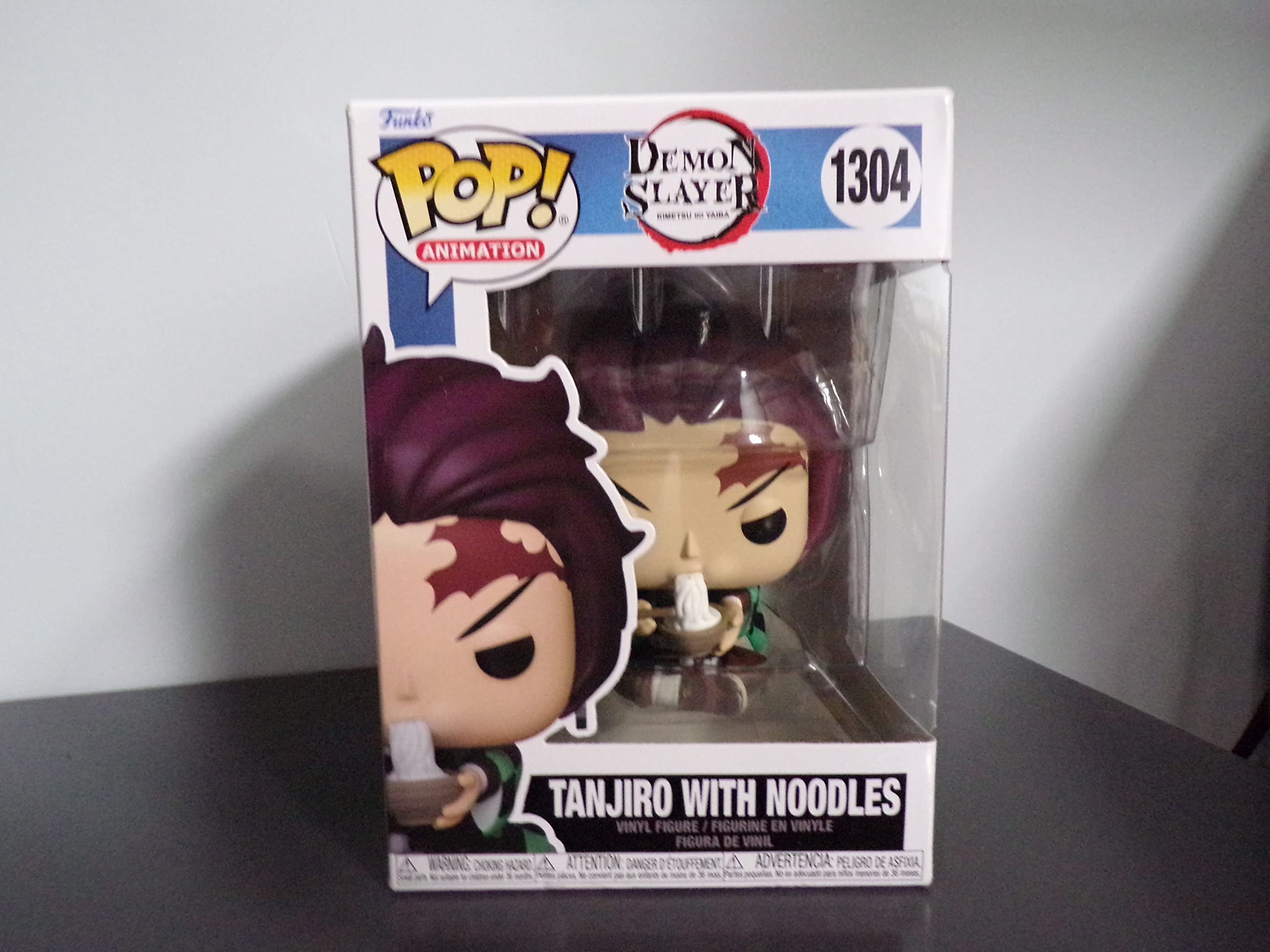 Funko POP! Animation: Demon Slayer - Tanjiro With Noodles - Collectable Vinyl Figure - Gift Idea - Official Merchandise - Toys for Kids & Adults - Anime Fans - Model Figure for Collectors and Display