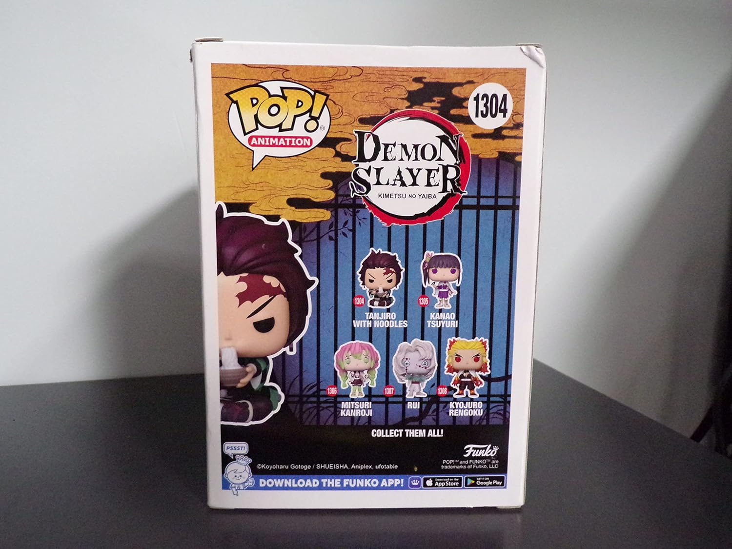 Funko POP! Animation: Demon Slayer - Tanjiro With Noodles - Collectable Vinyl Figure - Gift Idea - Official Merchandise - Toys for Kids & Adults - Anime Fans - Model Figure for Collectors and Display