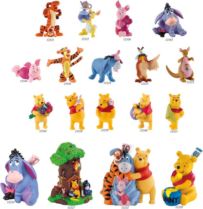 Bullyland 12344 - speelfiguur biggetje uit Walt Disney Winnie de Poeh, ca. 5,6 cm, detailgetrouw, ideaal als klein cadeau voor kinderen vanaf 3 jaar