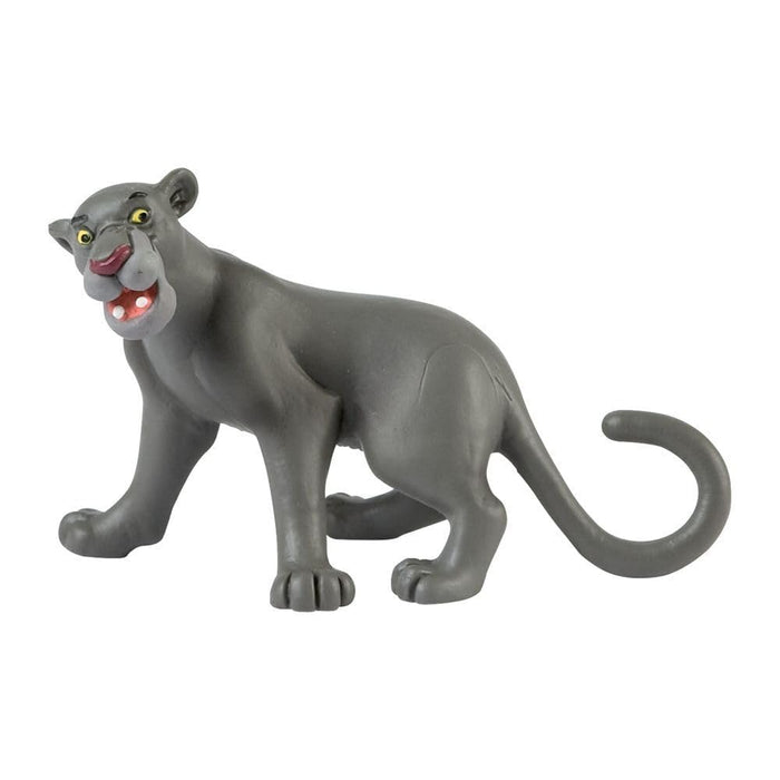 Bullyland 12377-Figura di Gioco, Walt Disney Jungle Book, Baghira, Alta Circa 5,5 cm, Figura Dipinta a Mano, Senza PVC, per Far Giocare i Bambini con la Fantasia, Colore Bianco, 12377