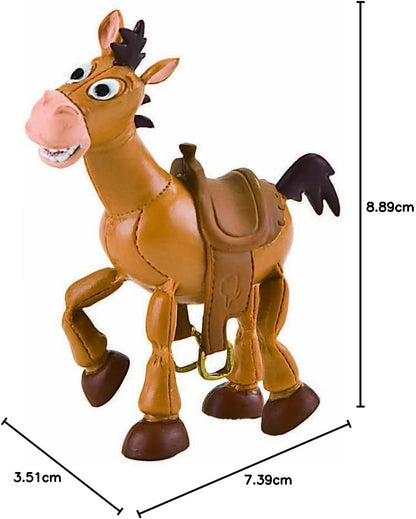 Toy Story- Figura Bullseye Muñecas, Color marrón (BULLYLAND 1