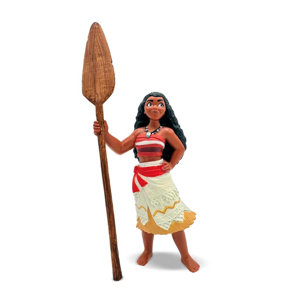 Vaiana Disney Moana Oceania 13185-Figura de Juego, Walt, Figura Pintada a Mano, sin PVC, para Que los niños jueguen con imaginación, Multicolor (Bullyland 13185