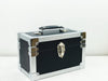 Lp Record Storage Carry Case Burgundy Fabric