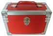 Lp Record Storage Carry Case Cream Fabric