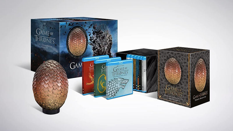 Game of Thrones: The Complete Series with Dragon Egg