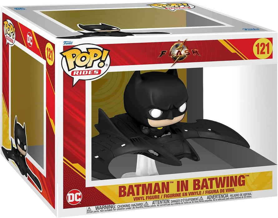 Funko Pop! Ride Super Deluxe: The Flash - Batman - DC Comics - Figura de Vinilo Coleccionable - Idea de Regalo- Mercancia Oficial - Juguetes para Niños y Adultos - Comic Books Fans