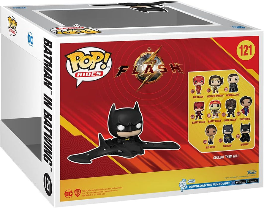 Funko Pop! Ride Super Deluxe: The Flash - Batman - DC Comics - Figura de Vinilo Coleccionable - Idea de Regalo- Mercancia Oficial - Juguetes para Niños y Adultos - Comic Books Fans
