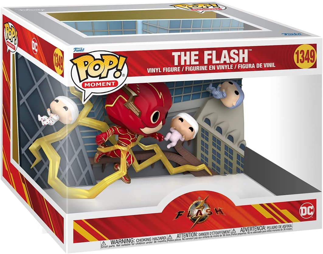 Funko POP! Moment: DC - the Flash - DC Comics - Collectable Vinyl Figure - Gift Idea - Official Merchandise - Toys for Kids & Adults - Comic Books Fans - Model Figure for Collectors and Display