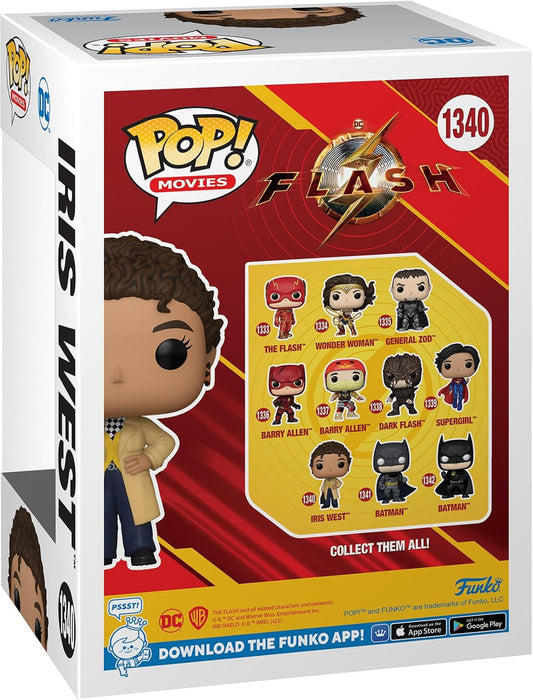 Funko POP! Movies: DC - the Flash - Iris West - DC Comics - Collectable Vinyl Figure - Gift Idea - Official Merchandise - Toys for Kids & Adults - Comic Books Fans - Model Figure for Collectors