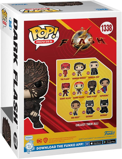 Funko POP! Movies: DC - the Flash - Dark Flash - DC Comics - Collectable Vinyl Figure - Gift Idea - Official Merchandise - Toys for Kids & Adults - Comic Books Fans - Model Figure for Collectors