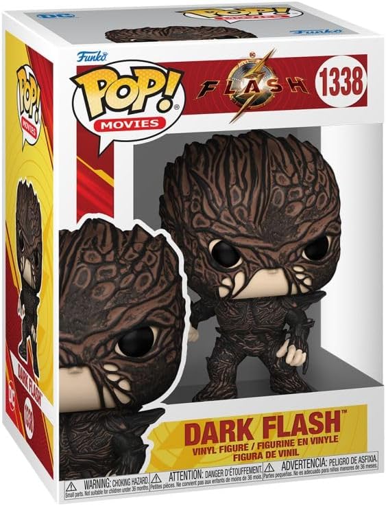 Funko POP! Movies: DC - the Flash - Dark Flash - DC Comics - Collectable Vinyl Figure - Gift Idea - Official Merchandise - Toys for Kids & Adults - Comic Books Fans - Model Figure for Collectors
