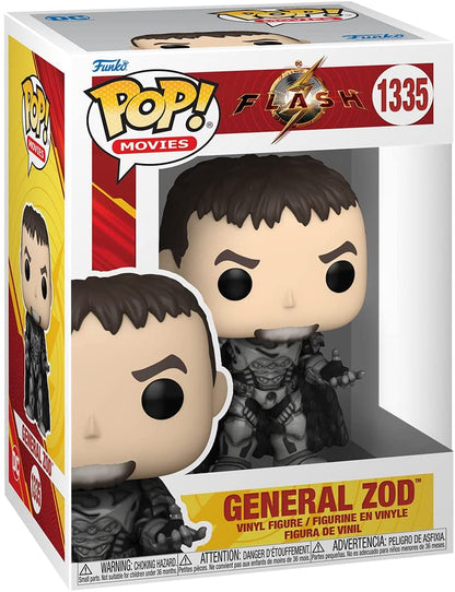 Funko POP! Movies: DC - the Flash - General Zod - DC Comics - Collectable Vinyl Figure - Gift Idea - Official Merchandise - Toys for Kids & Adults - Comic Books Fans - Model Figure for Collectors