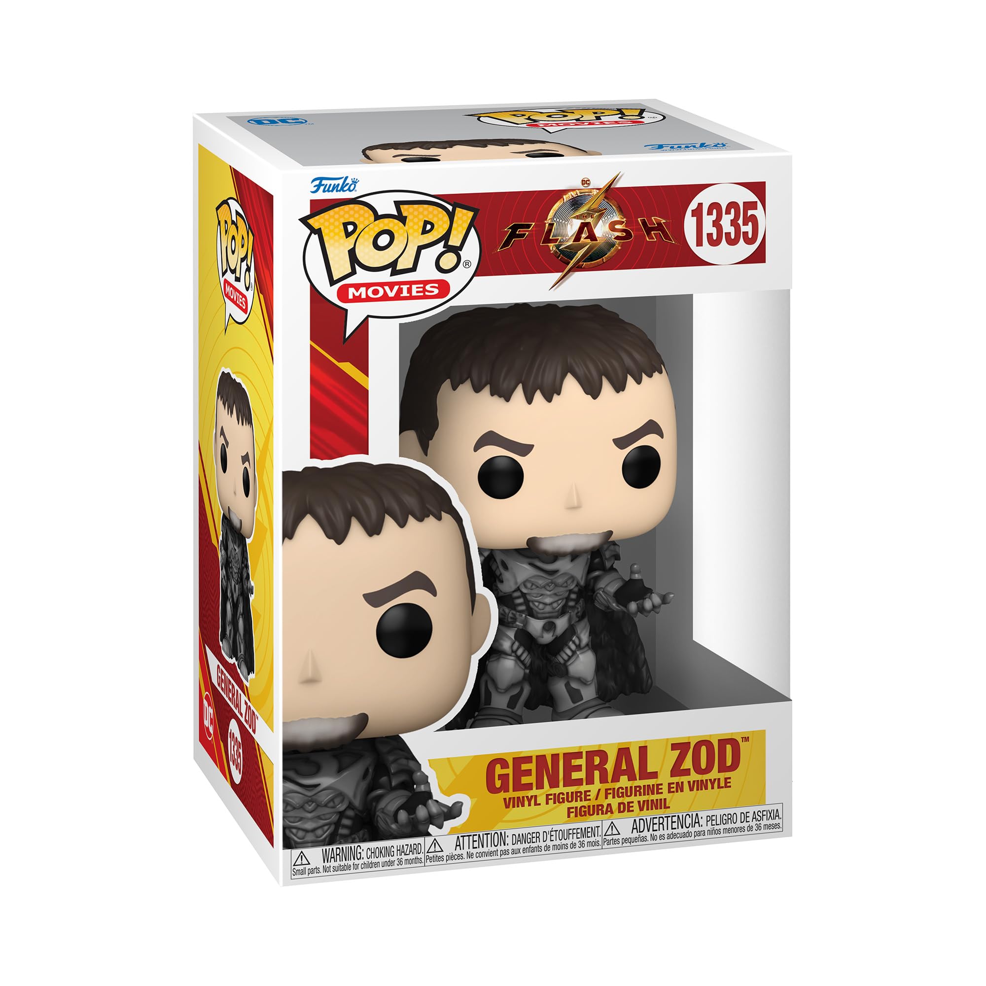 Funko POP! Movies: DC - the Flash - General Zod - DC Comics - Collectable Vinyl Figure - Gift Idea - Official Merchandise - Toys for Kids & Adults - Comic Books Fans - Model Figure for Collectors