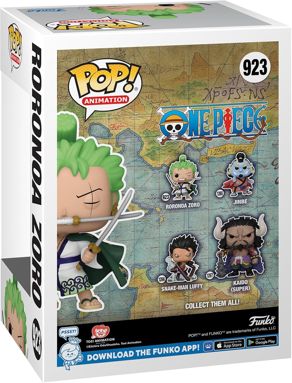 Funko 54462 POP Animation: One Piece- Roronoa Zoro