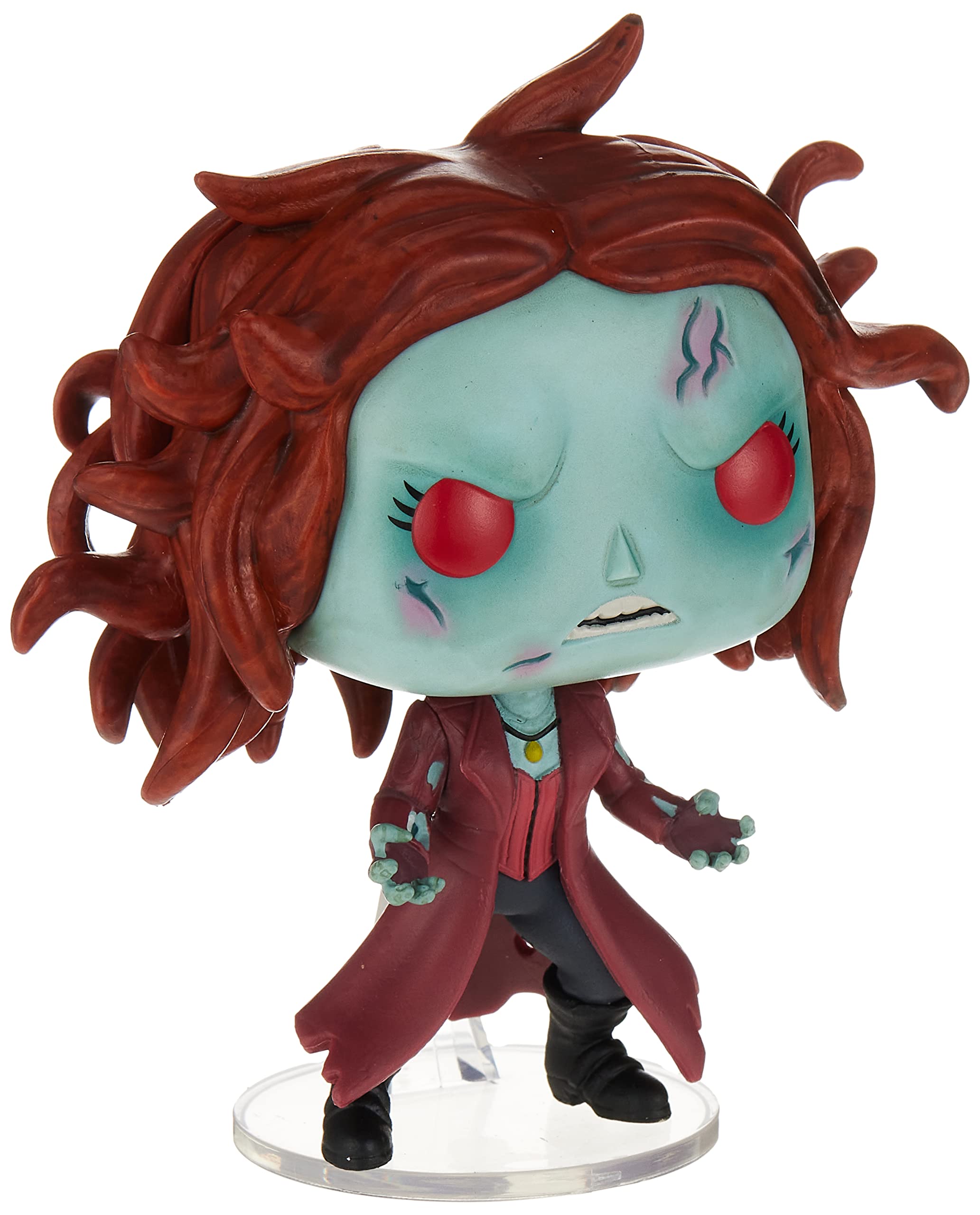 Funko POP! Marvel - What If - Zombie Scarlet Witch - Marvel What If - Collectable Vinyl Figure - Gift Idea - Official Merchandise - Toys For Kids & Adults - TV Fans - Model Figure For Collectors