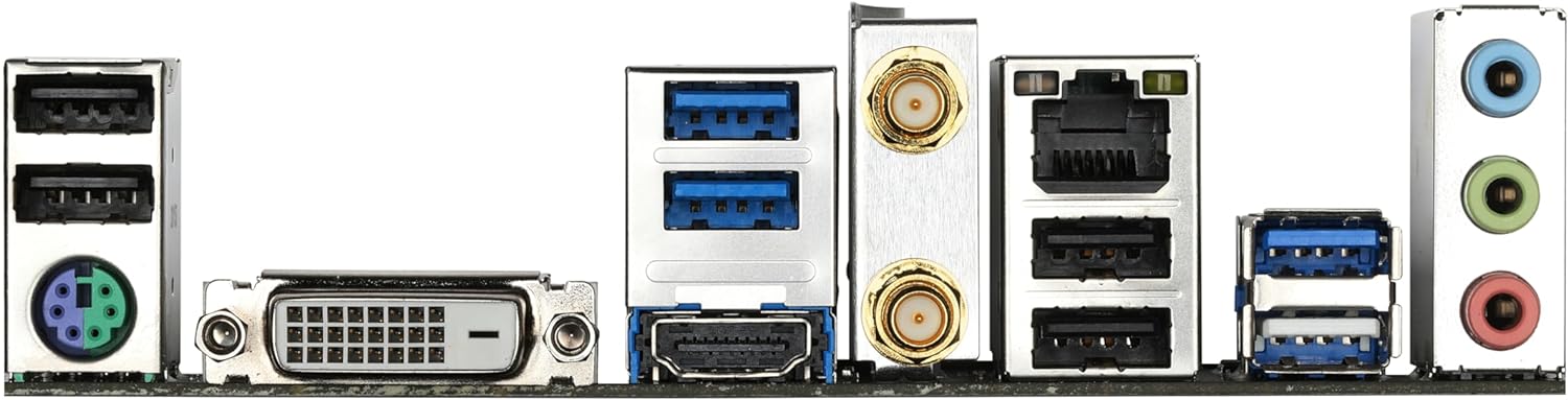 Gigabyte B550M DS3H AC Motherboard - Supports AMD Ryzen 5000 Series AM4 CPUs, 5+3 Phases Pure Digital VRM, up to 4733MHz DDR4 (OC), 2xPCIe 3.0 M.2, GbE LAN, USB 3.2 Gen1