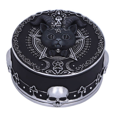 Nemesis Now Pawzuph Boîte à Bijoux Noir 10,8 cm