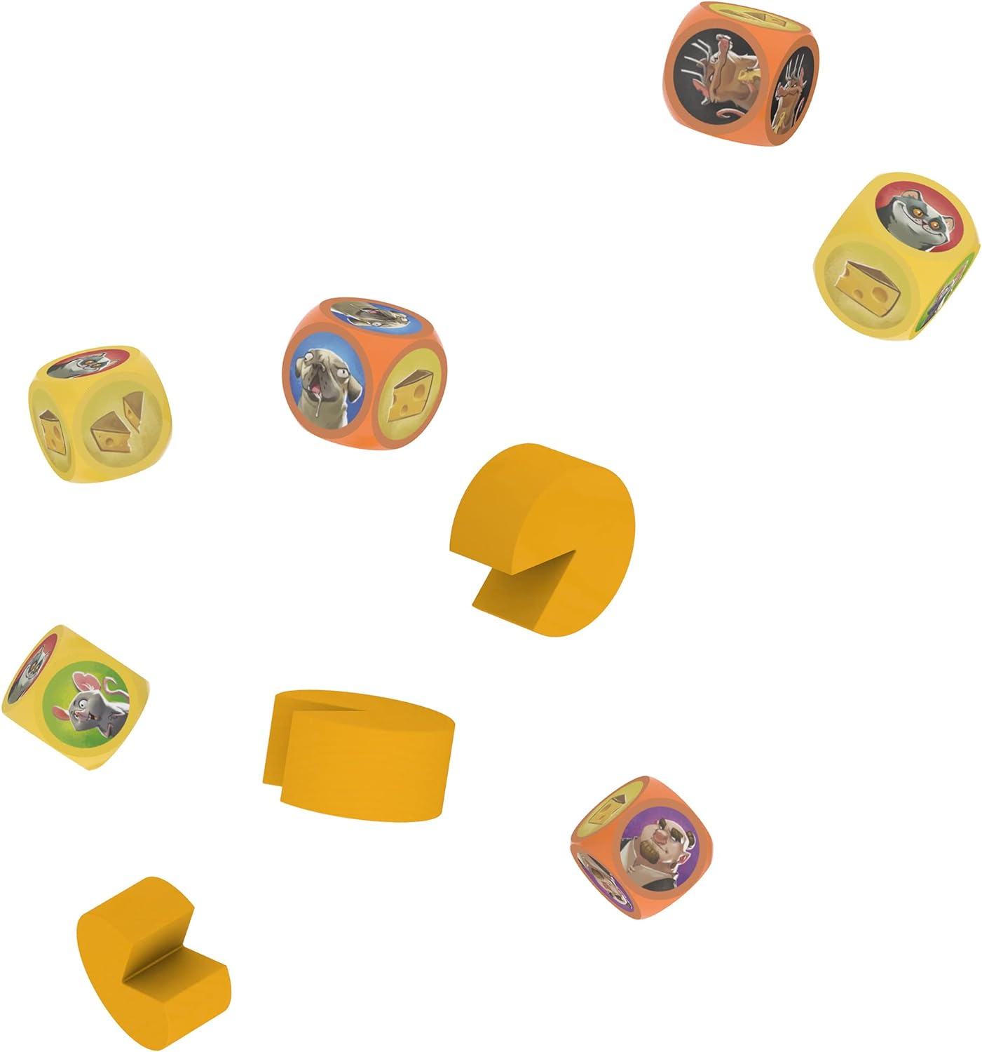 Iello | Cheese Master | Card Game | Ages 8+ | 2-8 Players | 10 Minutes Playing Time