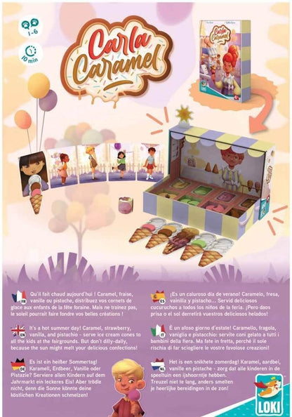 Loki Iello | Carla Caramel | Children's Game | Ages 4+ | 1-6 Players | 10 mins Minutes Playing Time
