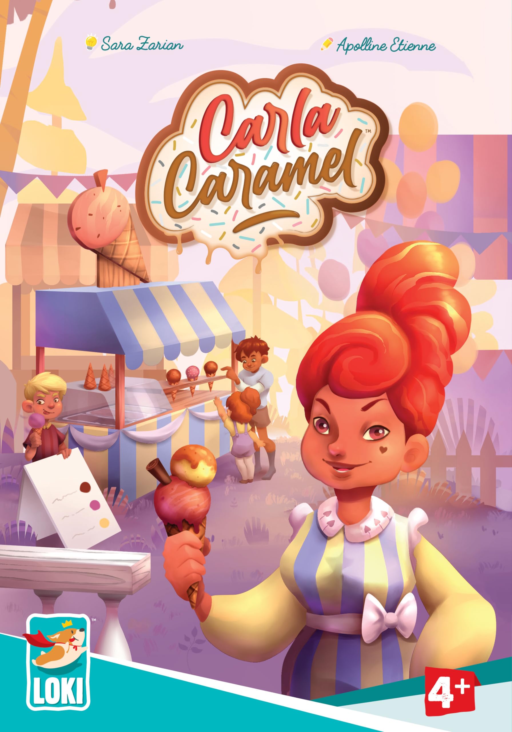Loki Iello | Carla Caramel | Children's Game | Ages 4+ | 1-6 Players | 10 mins Minutes Playing Time