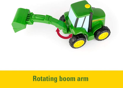 John Deere Farmin' Friends Hauling Tractor Toy Set, Farm Set for Toddlers, Push Along Toys for Children, Baby Interactive Toy, Push Along Toy Suitable for 18 Months, 2, 3 Year Old Boys and Girls