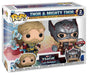 Funko POP! Marvel: Thor Love & Thunder - 2PK - Thor & Mighty Thor - Thor: Love and Thunder - Collectable Vinyl Figure - Gift Idea - Official Merchandise - Toys for Kids & Adults - Movies Fans