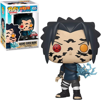 Funko Pop! Animation: Naruto - Sasuke Uchiha With Scars - Naruto Shippuden - Collectable Vinyl Figure - Gift Idea - Official Merchandise - Toys for Kids & Adults - Anime Fans