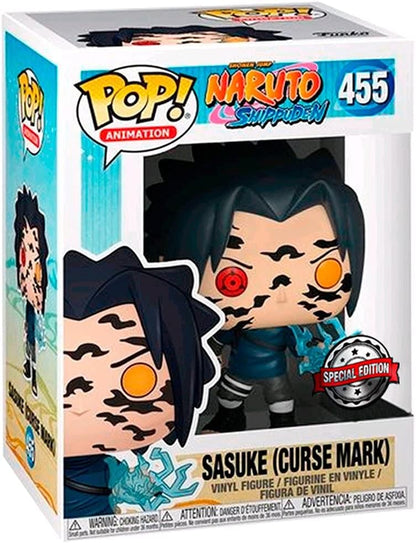 Funko Pop! Animation: Naruto - Sasuke Uchiha With Scars - Naruto Shippuden - Collectable Vinyl Figure - Gift Idea - Official Merchandise - Toys for Kids & Adults - Anime Fans