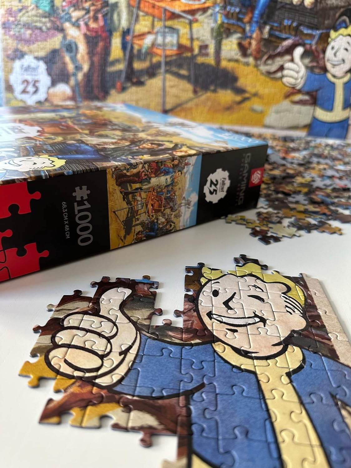 Good Loot GDL24291 25th Puzzle, Fallout: 25e Anniversary puzzels, 1000 pcs 1000 pcs Fallout: 25e Anniversary Puzzels