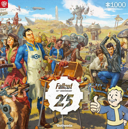 Good Loot GDL24291 25th Puzzle, Fallout: 25e Anniversary puzzels, 1000 pcs 1000 pcs Fallout: 25e Anniversary Puzzels
