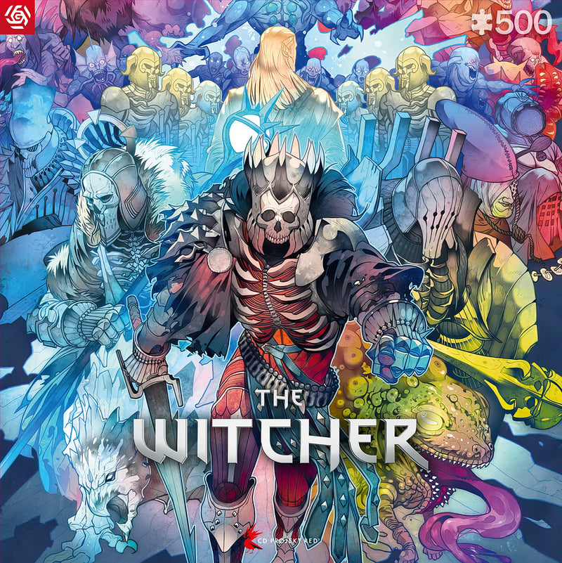 Cenega-Carta del Mundo, Puzzles, Color The Witcher: Monster Faction (5908305242925