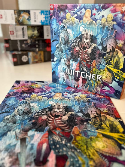 Cenega-Carta del Mundo, Puzzles, Color The Witcher: Monster Faction (5908305242925