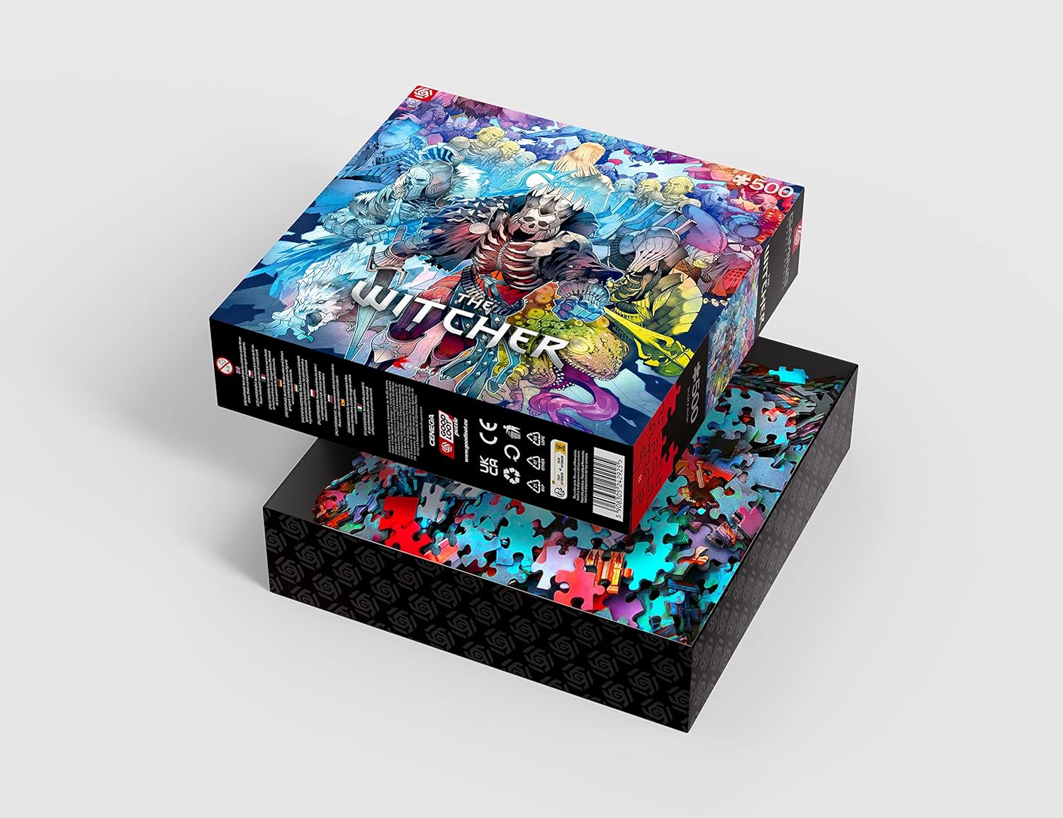 Cenega-Carta del Mundo, Puzzles, Color The Witcher: Monster Faction (5908305242925