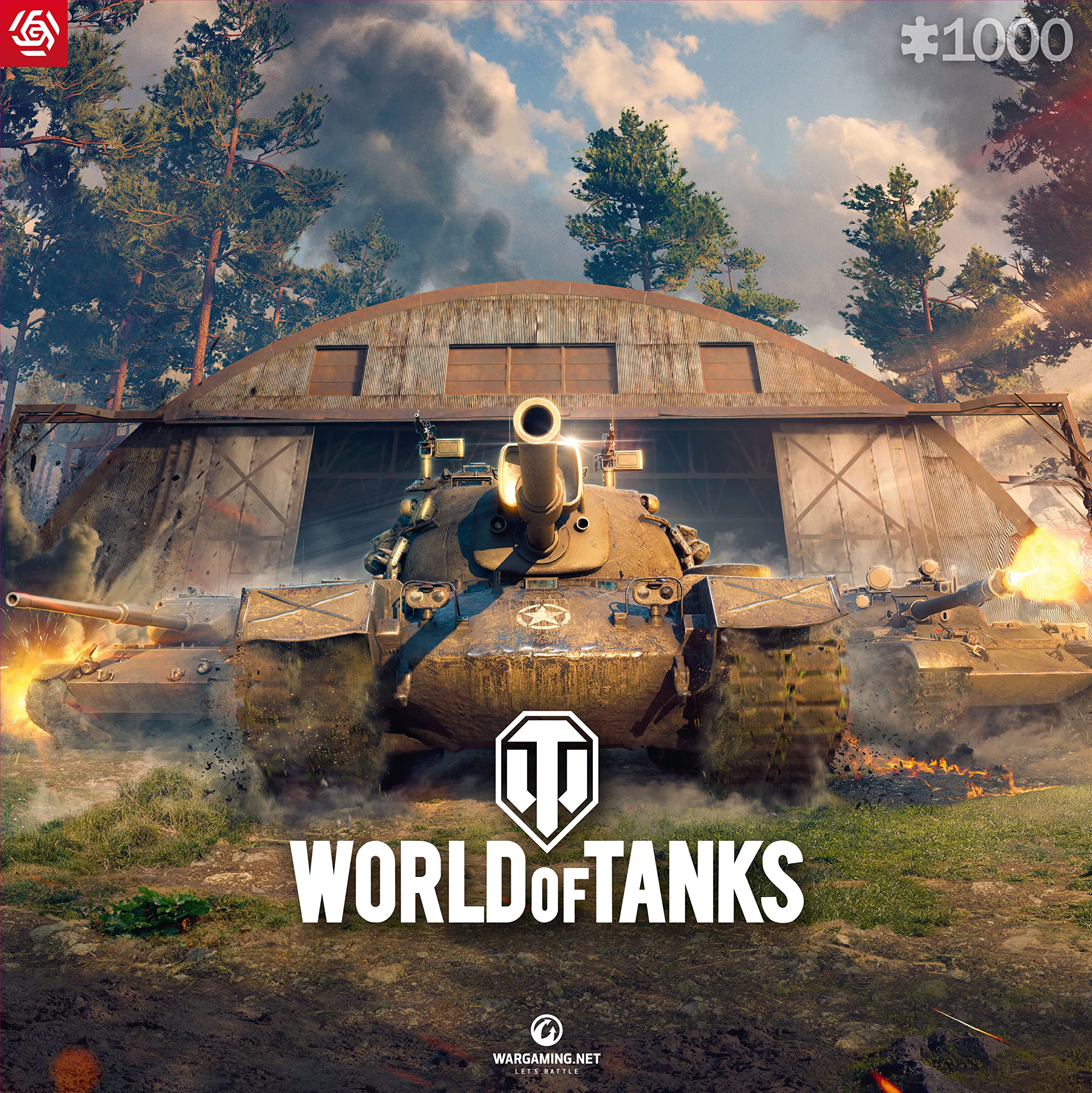 Good Loot 5908305242932 Puzzles, World of Tanks: Wingback, 1000 pcs