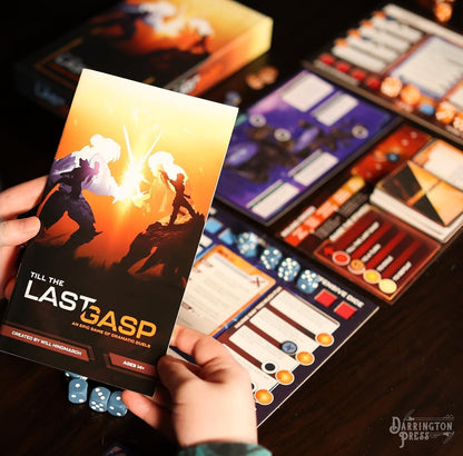 Till The Last Gasp Board Game - A Dramatic Storytelling Game of Duels