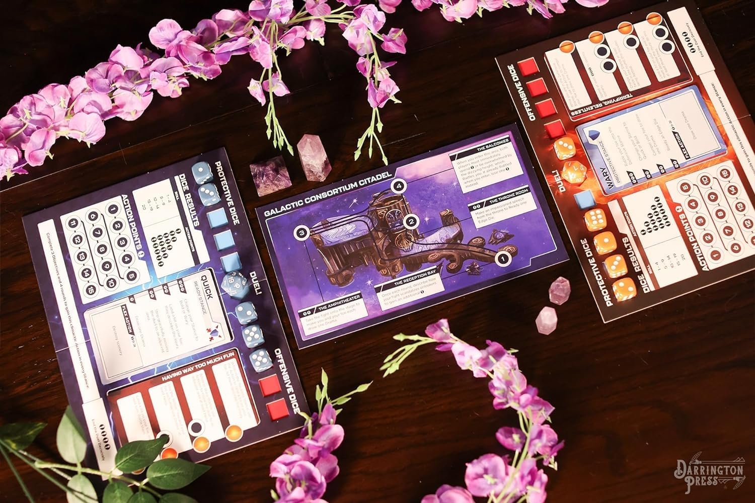 Till The Last Gasp Board Game - A Dramatic Storytelling Game of Duels
