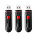 SanDisk 32GB 3-Pack Cruzer Glide USB 2.0 Flash Drive (3x32GB) - SDCZ60-032G-G46T