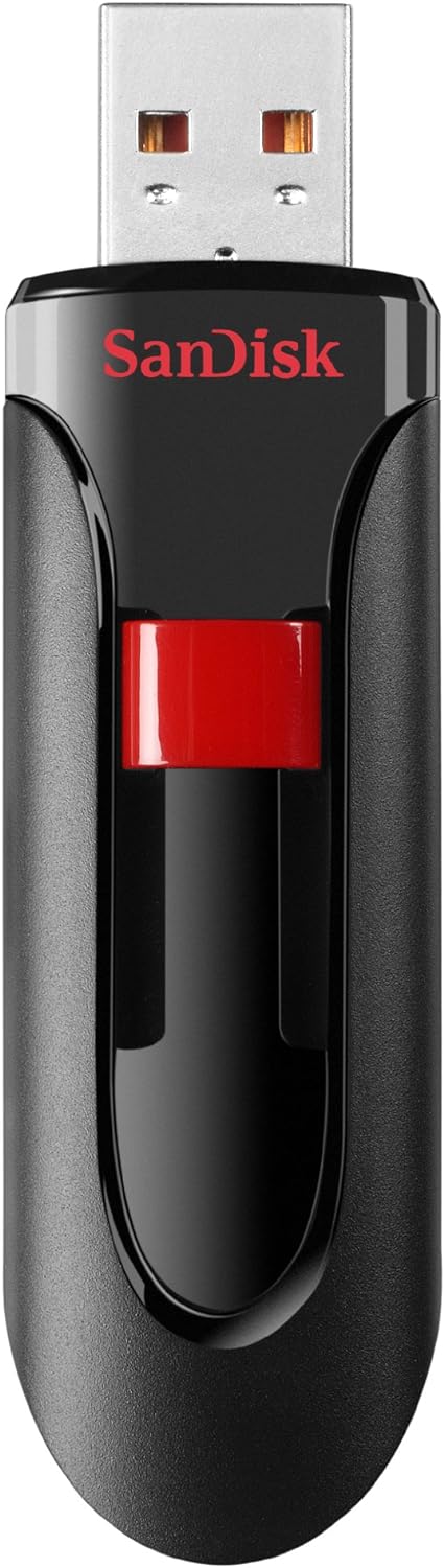 SanDisk 32GB 3-Pack Cruzer Glide USB 2.0 Flash Drive (3x32GB) - SDCZ60-032G-G46T