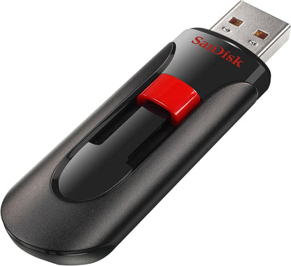 SanDisk 32GB 3-Pack Cruzer Glide USB 2.0 Flash Drive (3x32GB) - SDCZ60-032G-G46T