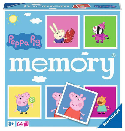 Ravensburger Peppa Pig Memory Game - Matching Picture Snap Pairs For Kids Age 3 Years Up - Educational Todder Toy