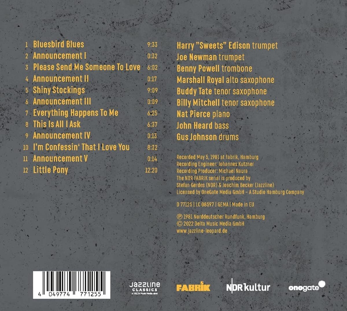 Live at Fabrik: Hamburg 1981