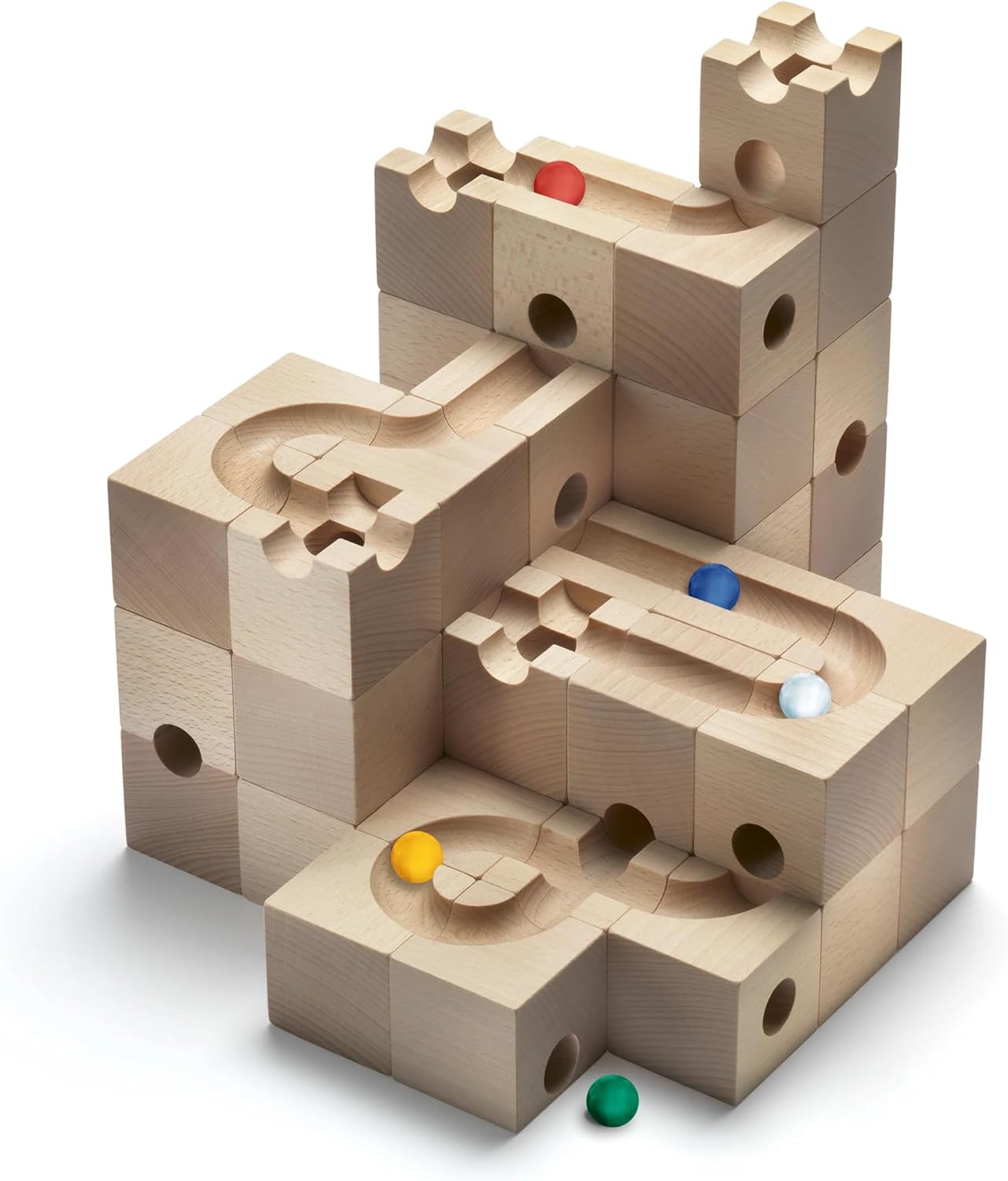 Cuboro Standard 50 Marble Run - the large starter set