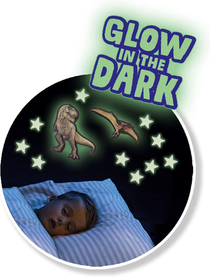 SES Creative 25129 Dino Mega Glowing T-Rex World, Large