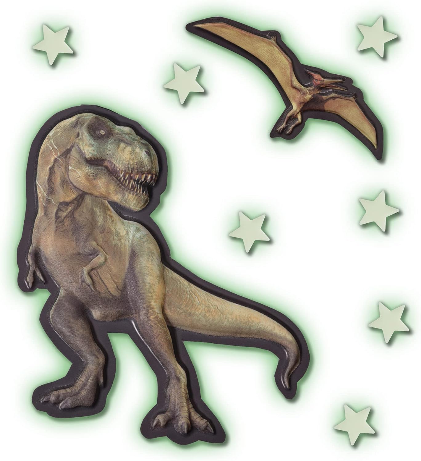 SES Creative 25129 Dino Mega Glowing T-Rex World, Large