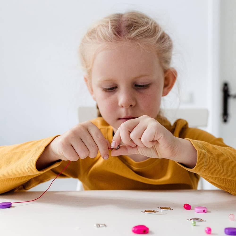Totum Cutie-Cats Bastelset – Bunte Kätzchen Armbänder zum Selbstgestalten für Kinder – DIY Schmuck Bastelset, ideal als kreatives Kinder Geschenk, bunt