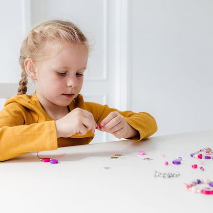 Totum Cutie-Cats Bastelset – Bunte Kätzchen Armbänder zum Selbstgestalten für Kinder – DIY Schmuck Bastelset, ideal als kreatives Kinder Geschenk, bunt
