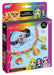 Totum Regenboog hoge bedelarmband, knutselset, maak 2 bedelarmbanden, met luxe satijnen lint en goudkleurige schakelarmband met suedinekoord, stickers en bedels, geschikt voor kinderen vanaf 5 jaar