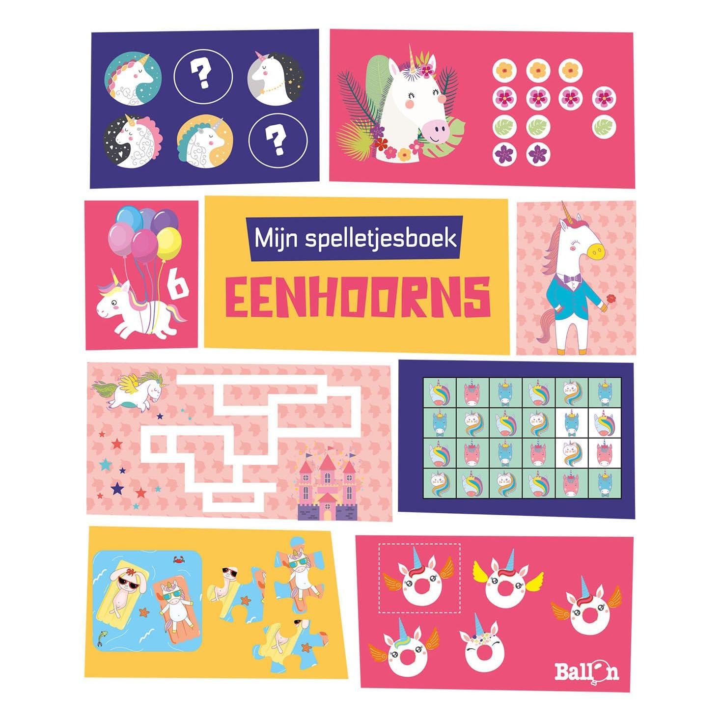 Eenhoorns (Mijn spelletjesboek, 1
