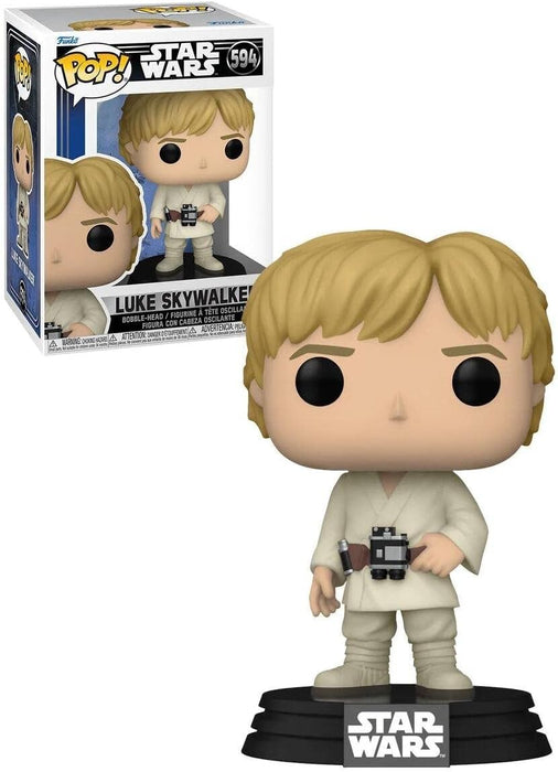 Funko POP! Star Wars: SWNC - Chewbacca - Collectable Vinyl Figure For Display & POP! Star Wars: SWNC - Luke Skywalker - Collectable Vinyl Figure For Display